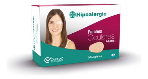 Parche Ocular Adhesivo Hipoalergic X20u Pediatrico / Adulto