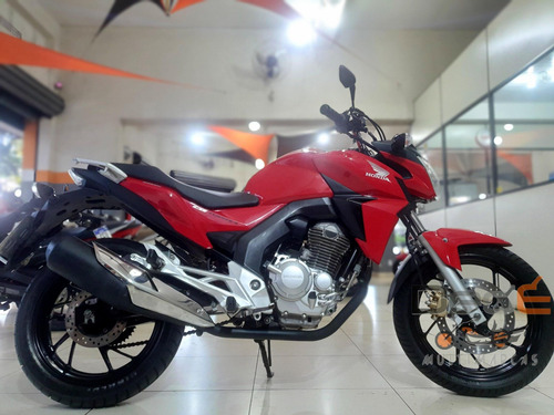 Imagem 2 de 14 de Honda Cb 250 Twister Vermelho 2016