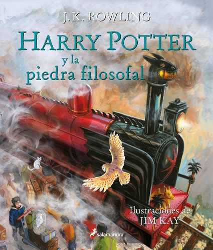 Libro Harry Potter 1 La Piedra Filosofal Ilustrado