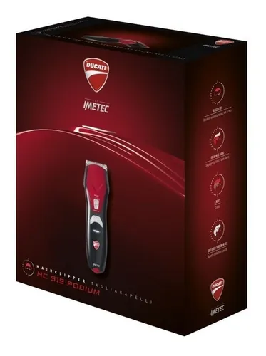 Corta Pelo Ducati Podium Titanio 13 Posiciones Hc919 Estuche