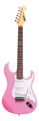 Guitarra elétrica Tagima Memphis MG-32 stratocaster de  tília pink com diapasão de pau-rosa
