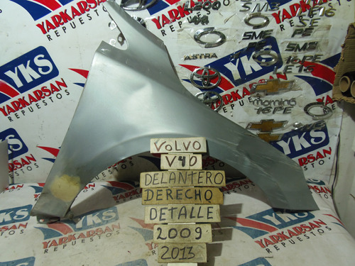 Tapabarro Delantero Derecho Volvo V40 2003-2009 Detalle