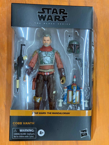 Cobb Vanth Star Wars Mandalorian Black Series Hasbro