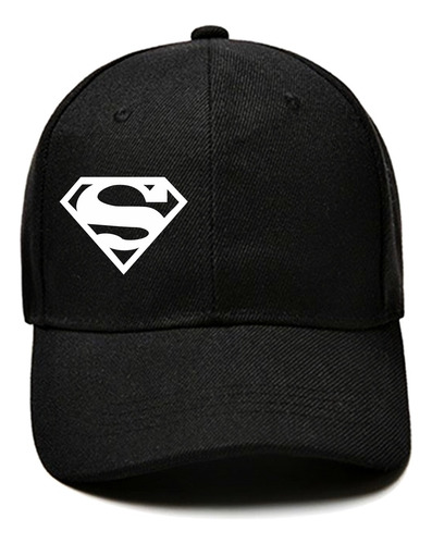 Gorra Unisex Black Superman
