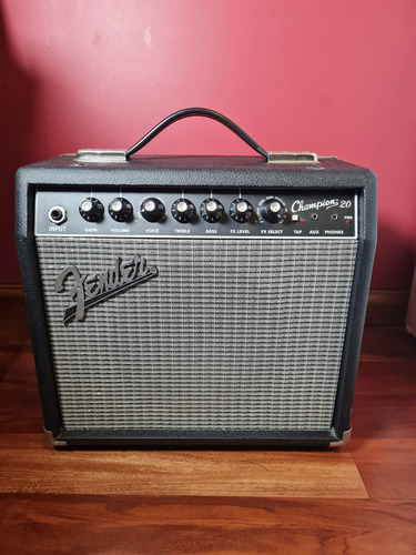 Amplificador Fender Champion 20w, Muy Poco Uso Como Nuevo! Negro (Usado)