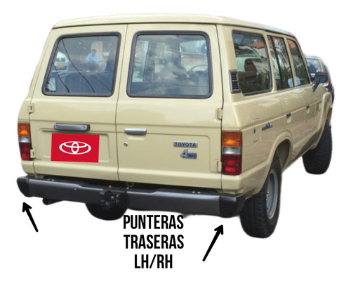 Toyota Land Cruiser Fj60 Punteras Traseras X2 