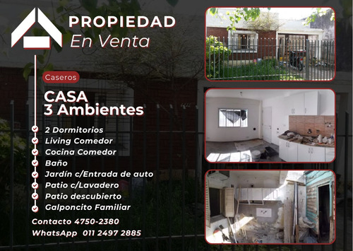 Casa En Venta - Caseros