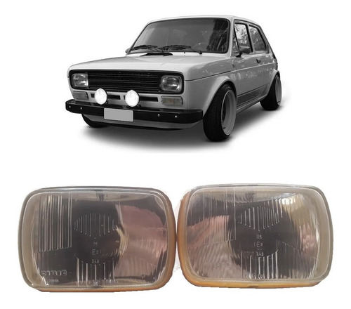 Par Farol Fiat 147 E Fiat Rally Ano 77 Á 81 Original Cibie