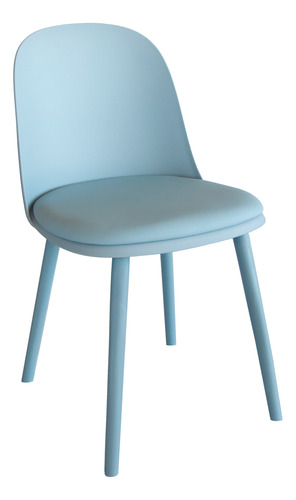 Silla De Comedor Vita Eames Nordica Celeste