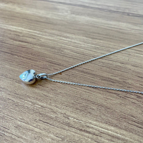 Imagen 5 de 9 de Collar De Plata 925 Con Dije De Corazón Mujer Niña Agálea