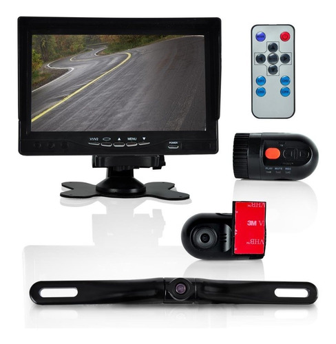 Dash Cam Grabadora Vehiculo Camara Vision Delantera 7 Hd