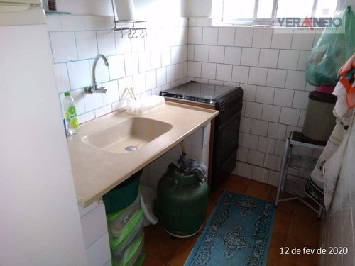 Kitnet Com 1 Dormitório À Venda, 25 M² Por R$ 120.000,00 - Canto Do Forte - Praia Grande/sp - Kn0312