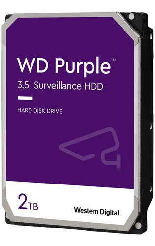 Disco Interno Wd Purple 2 Tb Sata 3 Wd23purz