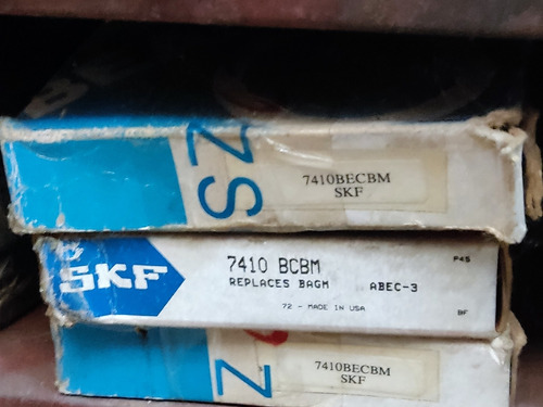 Rodamientos 7410 Becbm Marca Skf 