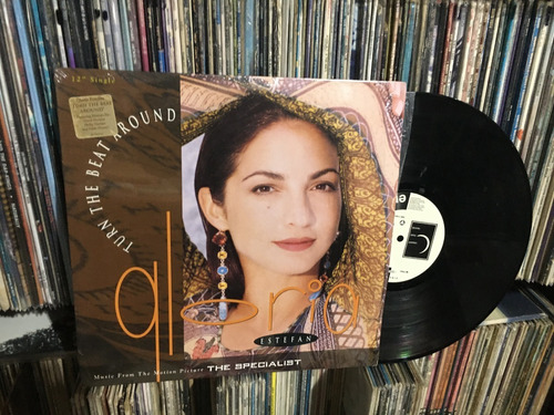 Gloria Estefan Turn Beat Around Vinilo Maxi House Euro Pop