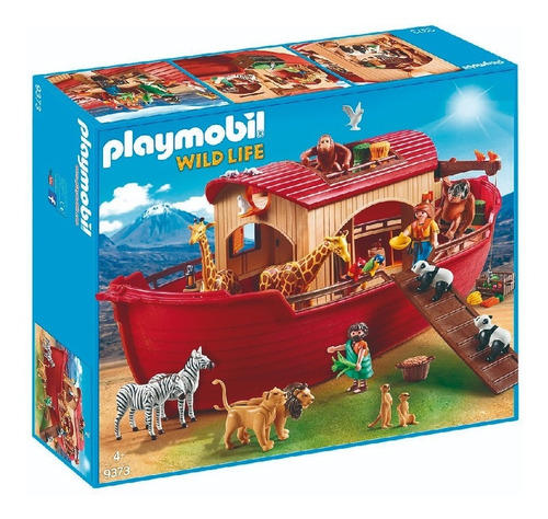 Playmobil Arca De Noe Muñeco Barco Y Accesorios 9373 Nene C