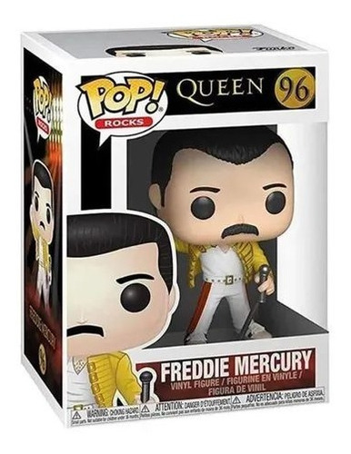 Figura De Acción Freddie Mercury De Funko Pop! Rocks