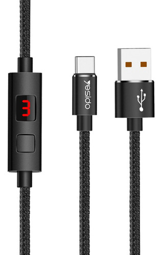 Cable De Datos Para Celulares Con Temporizador Usb-lightning