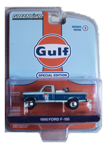 Greenlight 1990 Ford F-150 Gulf 2024 Special Edition