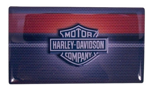 Adesivo Logo Compatível Harley Davidson Resinado Rs32 Cor HARLEY DAVIDSON MOTOR COMPANY RESINADO