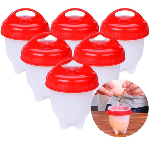 6 Capsulas Para Huevos Duros Cocedor De Huevos