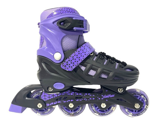 Combo Pro De Patines, Con Casco, Protecciones Y Mochila. 