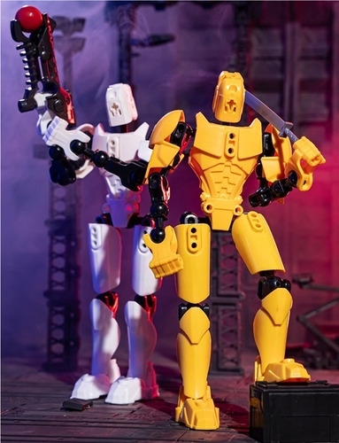 Robot Móvil Multiarticulado Impreso En 3d, Maniquí Dummy 13