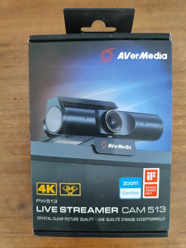 Cámara Web Avermedia Live Streamer Cam 513 4k 30fps