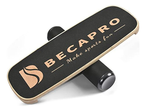 Becapro Balance Board Trainer, Wooden Balance