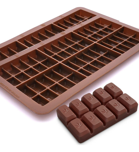 Bandejas De Molde De Silicona Para Caramelos De Barra De ...
