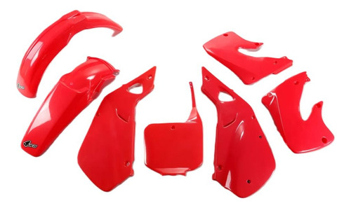 Kit Plástico Honda Cr 125 98-99 Cr 250 97-99 Vermelho Ufo