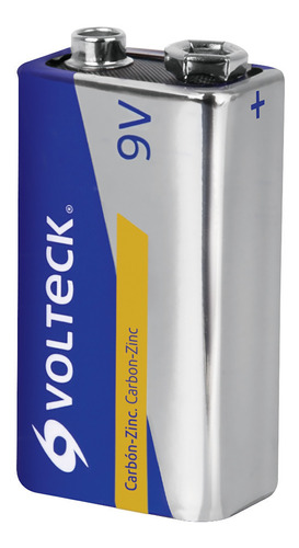 Pila Zinc-carbón 9v B. Volteck 46312 6 Pz