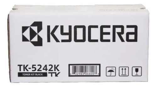 Tóner Nuevo Kyocera Tk-5242 Negro, Sellado Y Facturado