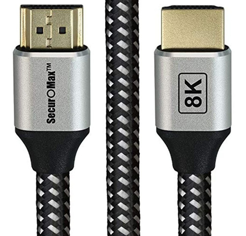 Cable Hdmi (8k, 4k, Hdmi 2.1, Hdcp 2.2, Hdr, Arc, 48 Gbps) C