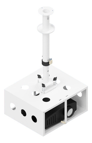 Suporte Projetor Teto Telescópico Anti-furto De Gaiola