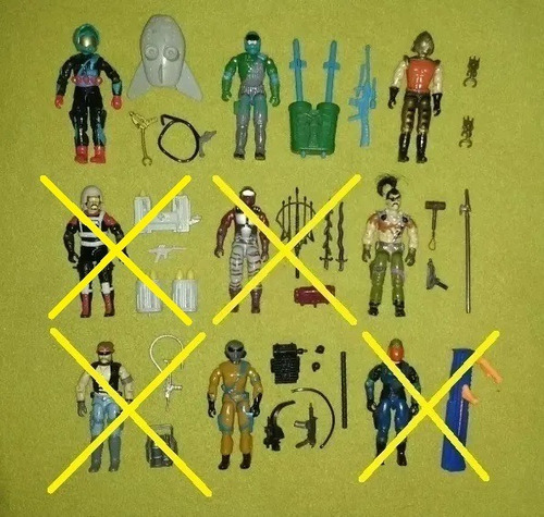 G.i. Joes Gijoe Cobras Variados Vintage Desde 50