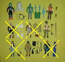 Comprar G.i. Joes Gijoe Cobras Variados Vintage Desde 50
