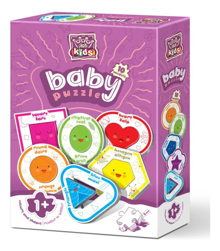 Baby Puzzle Colores Y Formas Rompecabezas Art Puzzle 5823