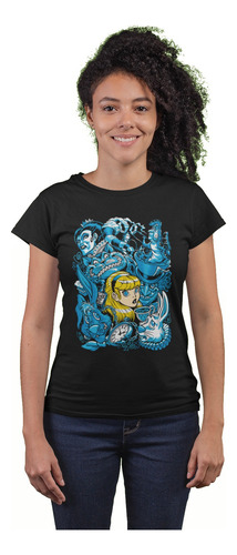 Playera Alicia En El Pais De Las Maravillas, Dama, Niño, Hom