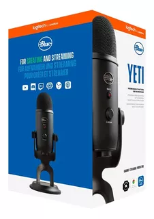 Microfono Blue Yeti Negro