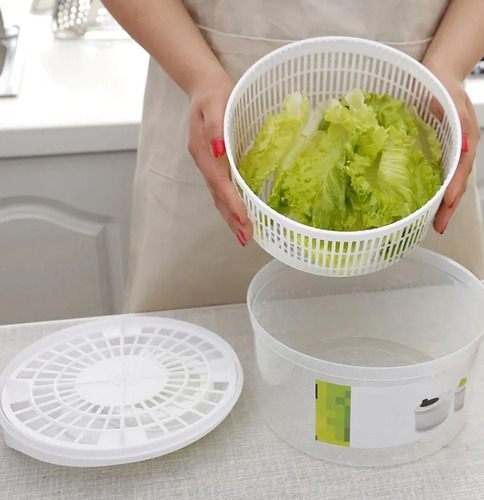 Imagen 2 de 10 de Centrifugador Escurridor De Verduras Vegetales Silmar