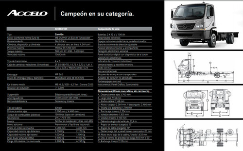 Mercedes-benz Accelo 915