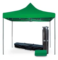 Comprar Toldo Carpa Impermeable Plegable Acero 3x3 M Jardin Verde Color Verde Oscuro