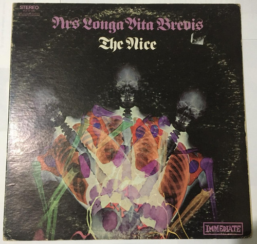 The Nice / Ars Longa Vita Brevis / Lp / Made In Usa / 1969