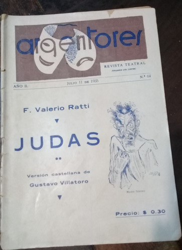 Revista Teatral **argentores**n° 64 Julio 11  De 1935