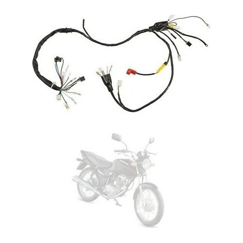 Chicote Fiação Principal Zouil- Honda Cg Fan 125 05-08