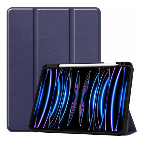 Carcasa Case Para iPad Pro11 2022/2021/2020 Con Ranura Lápiz