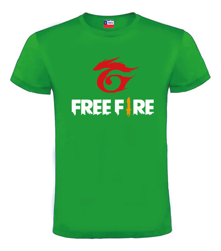 Poleras Free Fire Adulto/ Niñ@s