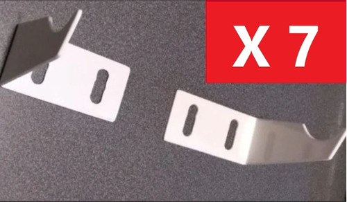X7 Juegos Pares Mensula Durlock Soporte Radiador Calefaccion