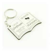 Comprar 75 Chaveiros Personalizados Branco Religioso Bíblia